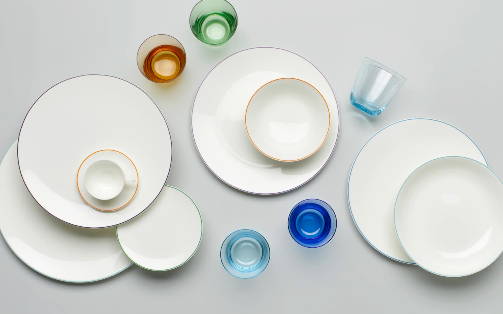 In Kombination mit Fine Bone China Simplicity